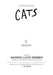 Memory from Cats [SATB]