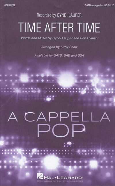 Time After Time (SATB a cappella)