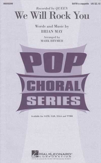 We Will Rock You (SATB a cappella)