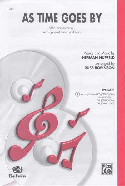 As Time Goes By from CASABLANCA (SATB)
