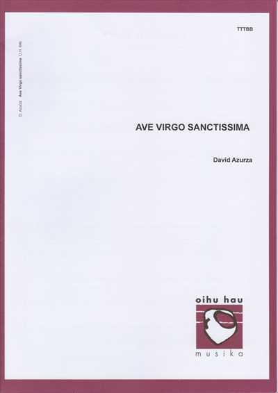 Ave virgo sanctissima [TTTBB a cappella]