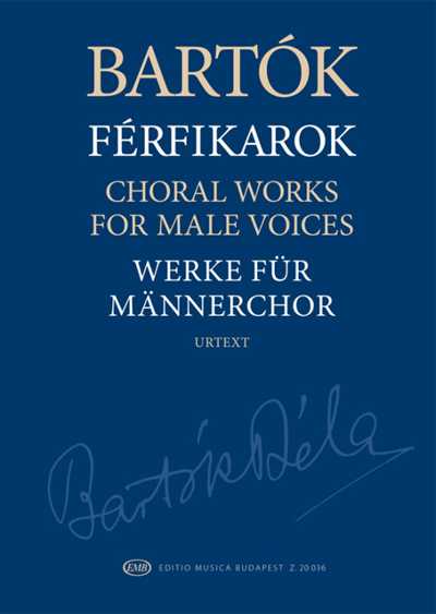バルトーク合唱作品集 [男声]