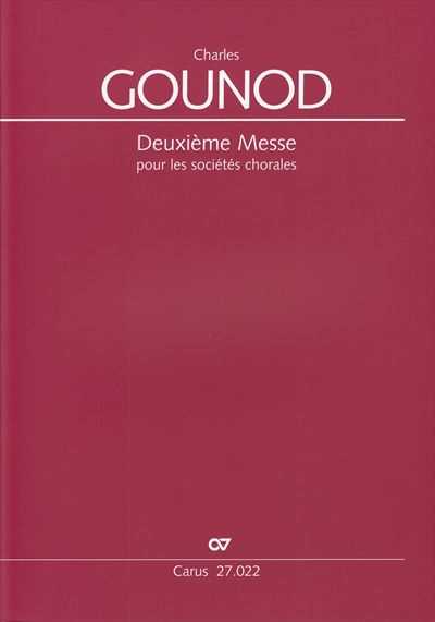 Deuxieme Messe (Mass No.2 in G Op.1)
