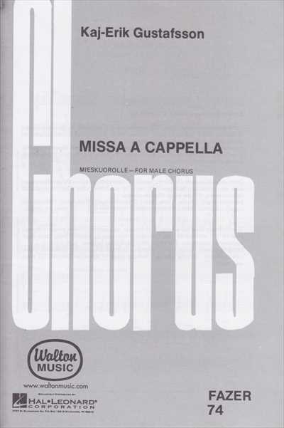 Missa a Cappella