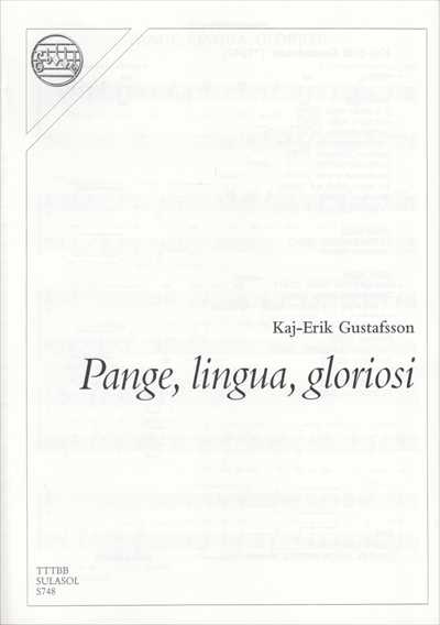 Pange, lingua, gloriosi