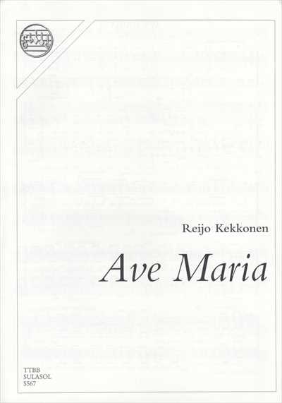 Ave Maria [TTBB]