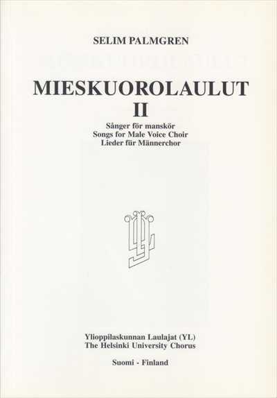 Mieskuorolaulut 2 (Songs for Male Chor)