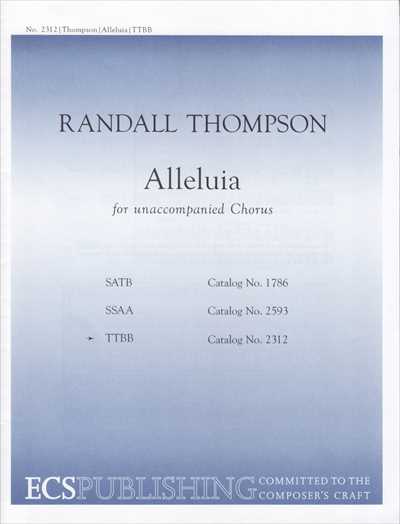 Alleluia [TTBB]