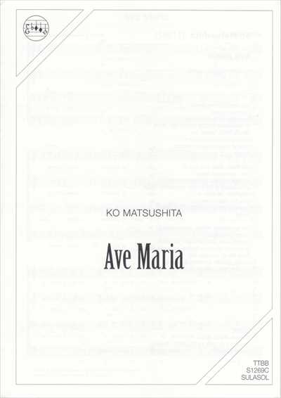 Ave Maria [TTBB]