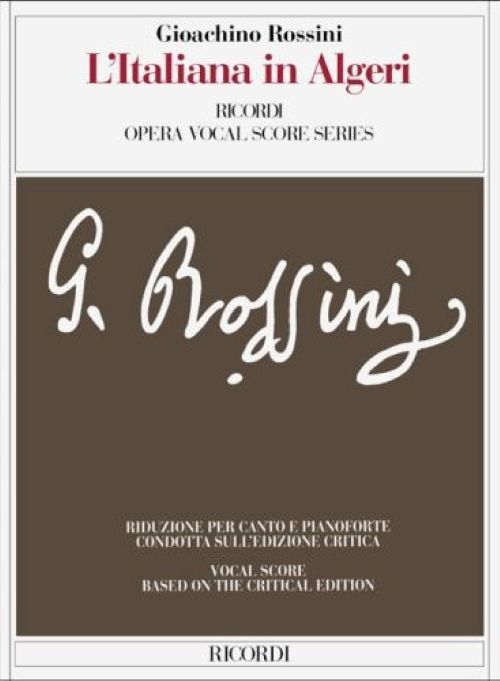 L'Italiana in Algeri [Vocal Score]
