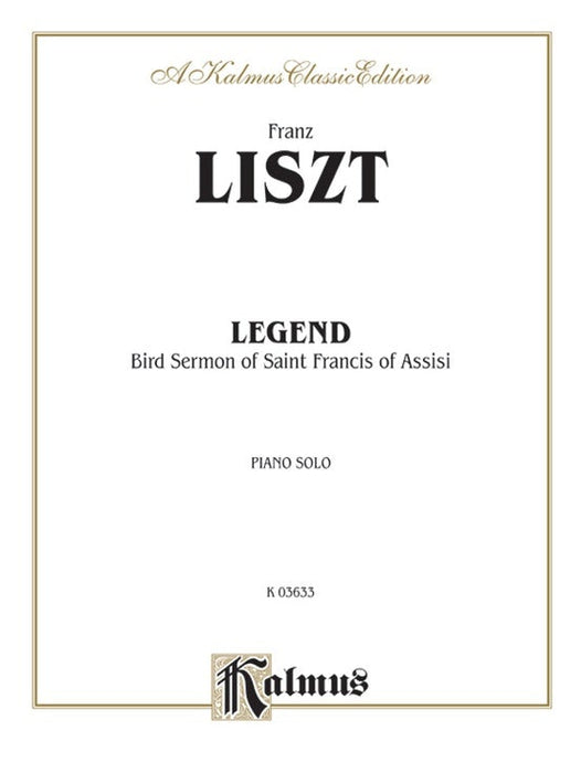 Legend: Bird Sermon of Saint Francis of Assisi