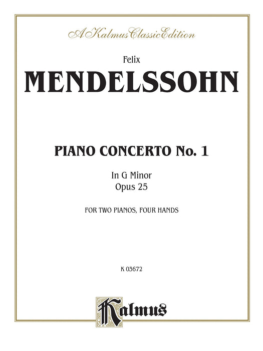 Piano Concerto No.1 in G Minor, Op.25(PD)