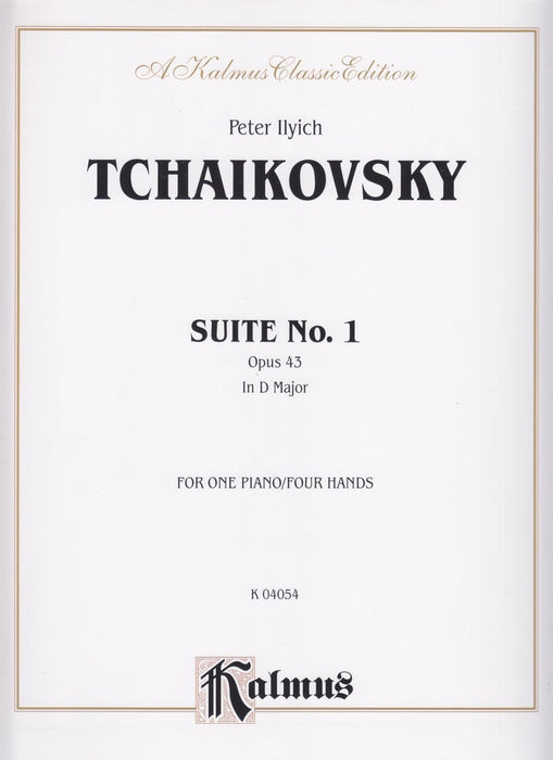 Suite No.1 Op.43 in D Major(1P4H)