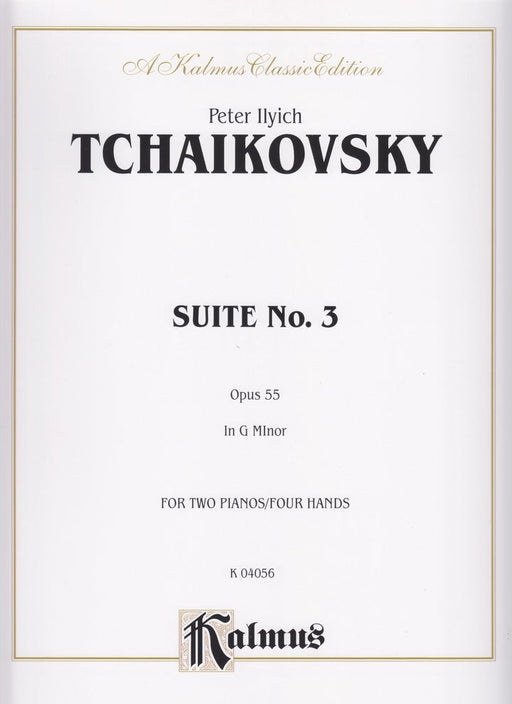 Suite No.3 in G Major, Op.55(1P4H)