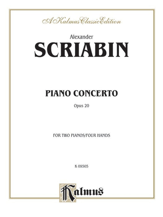Piano Concerto, Op.20