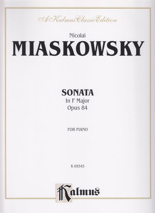 Sonata in F Major, Op.84