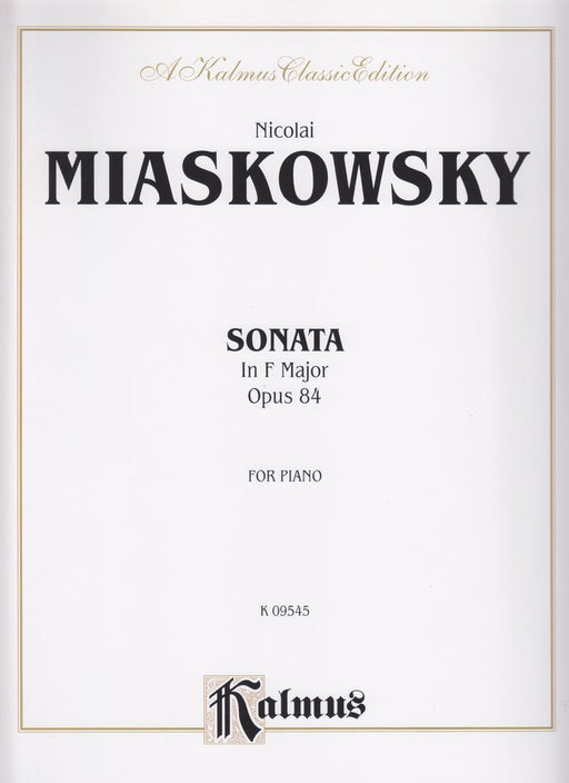 Sonata in F Major, Op.84