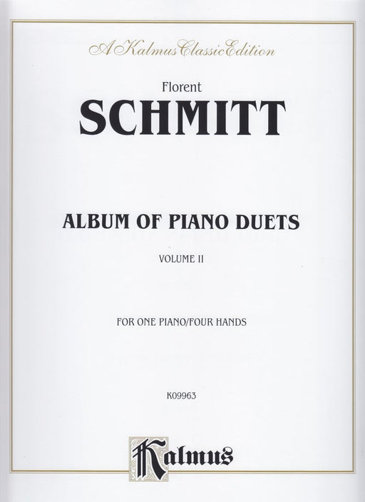 Album of Piano Duets Volume 2(1P4H)