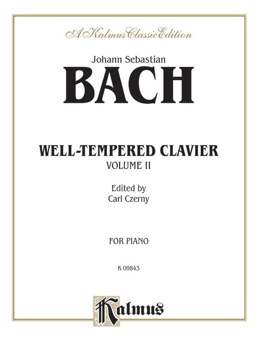 The Well-Tempered Clavier, Volume Ⅱ