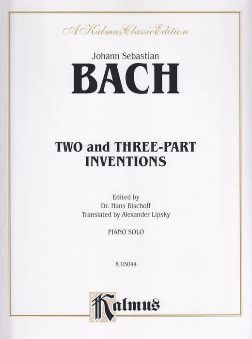 2 and 3 -Part Inventions [Bischoff]