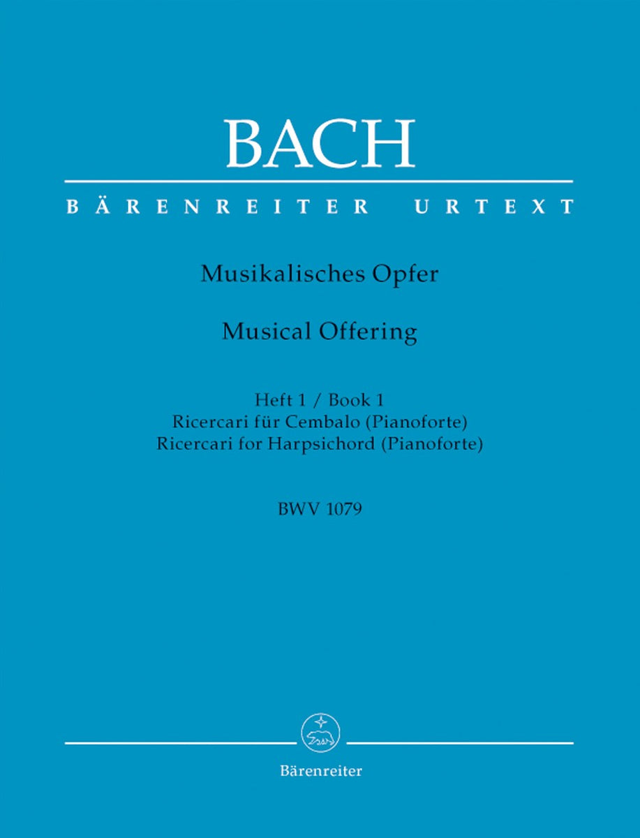 Musikalisches Opfer Heft 1 BWV1079 - 音楽の捧げもの 第1集 BWV1079