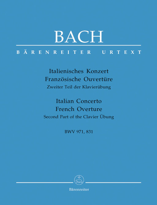 Italienisches Konzert BWV971 & Franzosische Ouverture BWV831