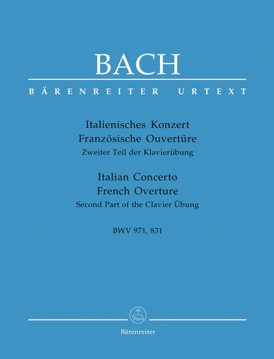Italienisches Konzert BWV971 & Franzosische Ouverture BWV831