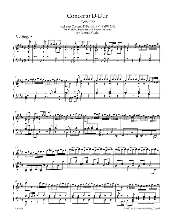 Keyboard Arrangements of Works by Other Composers 1