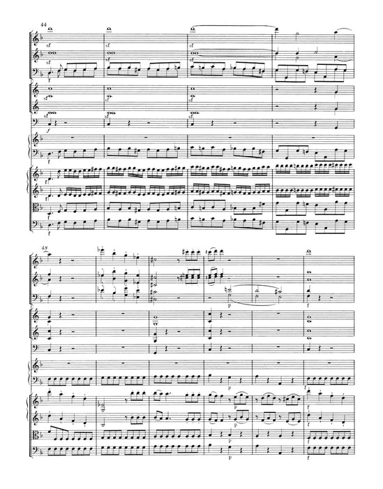 Concerto in D minor for Piano and Orchestra No.20 KV 466(Score)