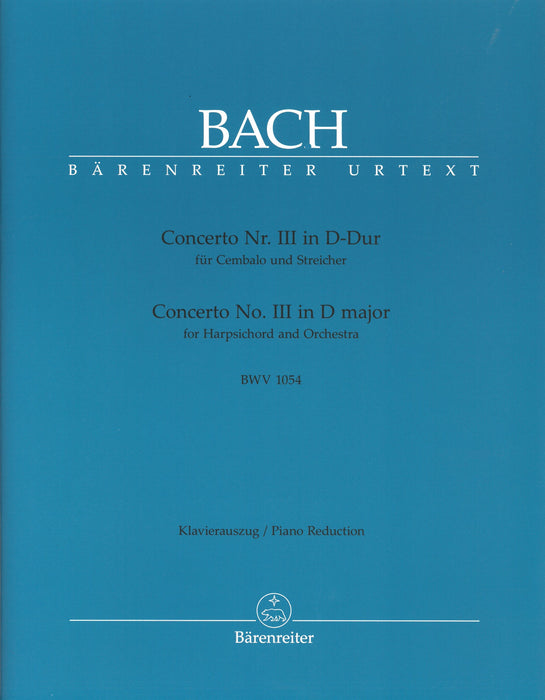 Concerto Nr.3 in D-Dur BWV1054