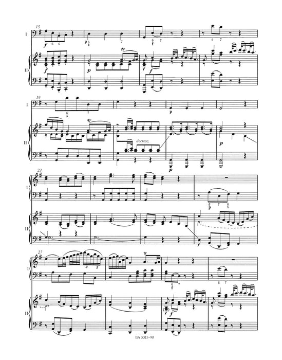 Konzert Nr.5 in D fur Klavier und Orchester KV175, Rondo 382