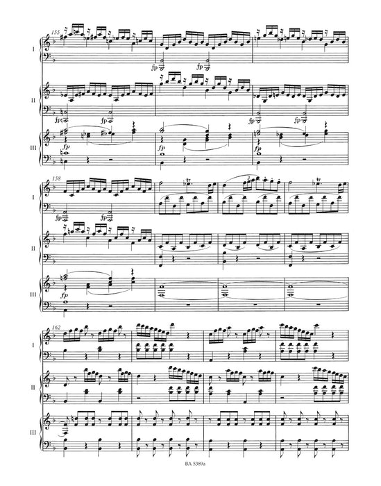 Konzert Nr.7 in F fur drei bzw. zwei Klaviere und Orchester KV242 "Lodron-Konzert"
