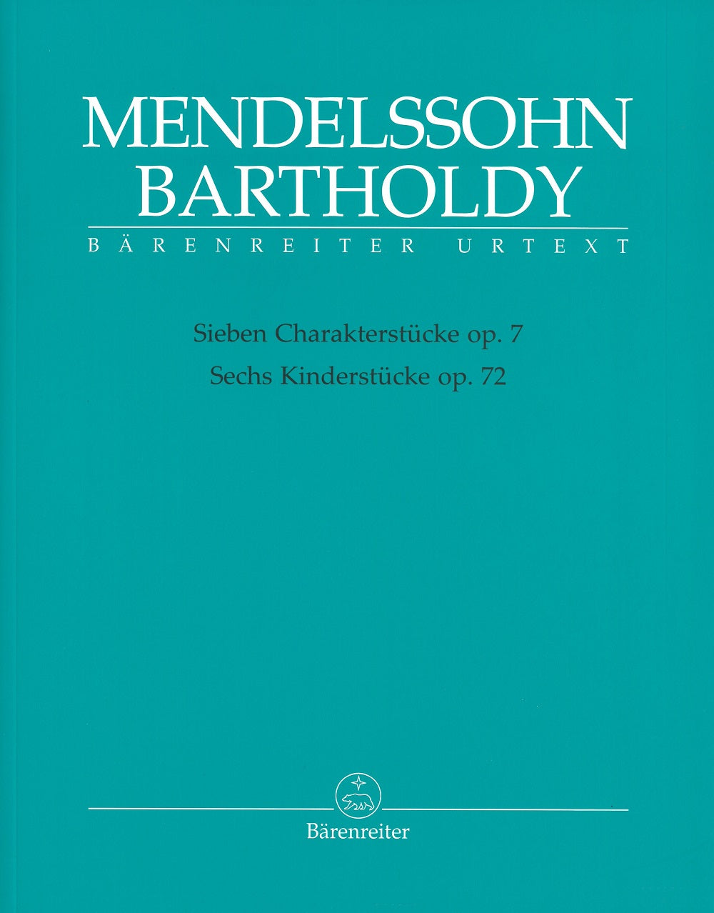 7 Charakterstucke Op.7 / 6 Kinderstucke Op.72 * mit fingersaetzen