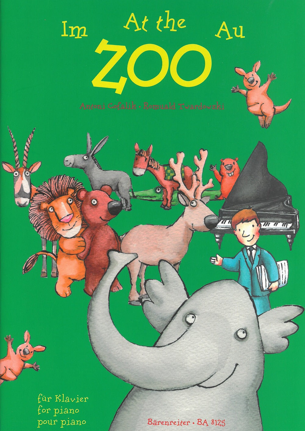 動物園学 - Zoo Animals At the ZOO - 動物園 - トヴァルドフスキ — 楽譜専門店 Crescendo alle