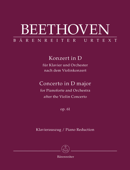 Concerto in D major Op.61