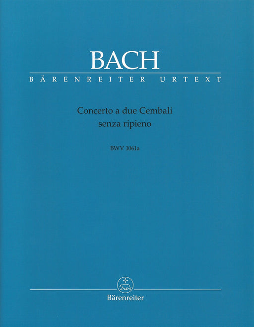 Concerto a due Cembali BWV1061a