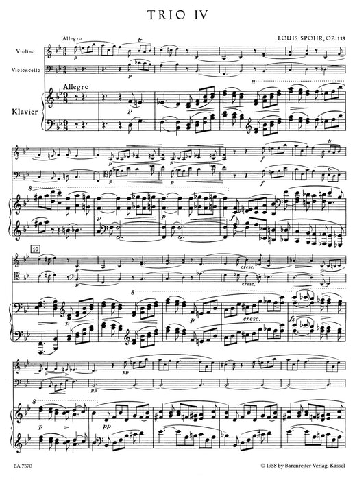 Trio in B Op.133