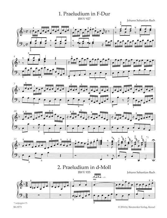 Barenreiter Piano Album From Handel to Ravel
