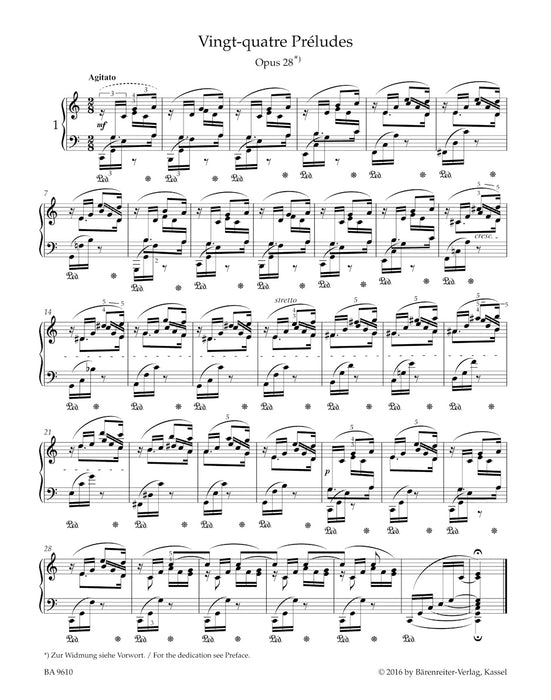 Vingt-quatre Preludes op.28 / Prelude op.45 for Piano
