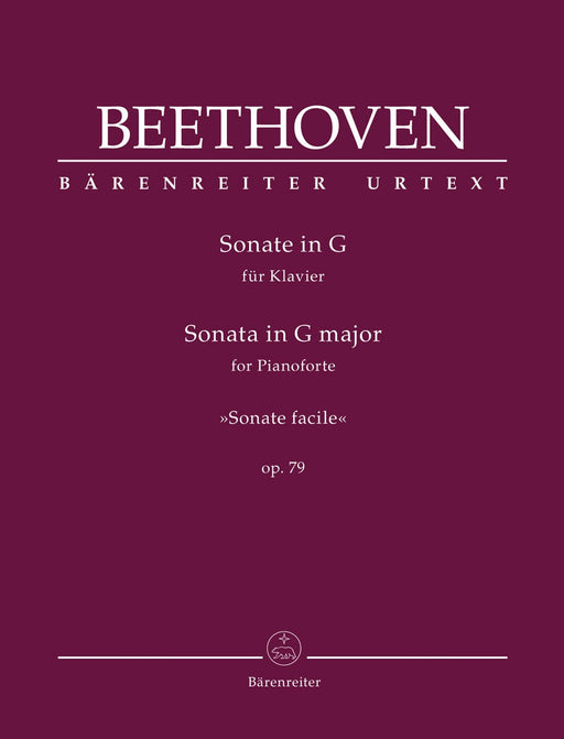 Sonate in G Op.79 "Sonate facile"