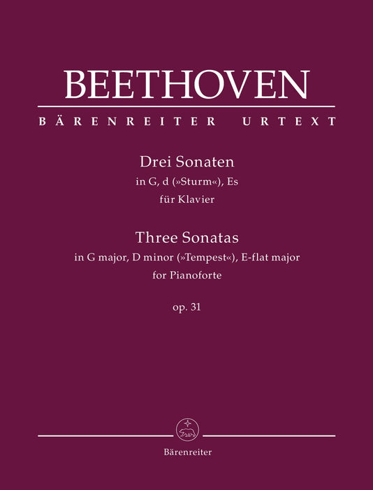 Drei Sonaten in G, d, Es Op.31