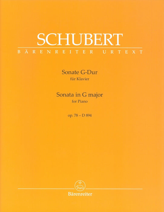 Sonate in G-dur op.78 - D 894