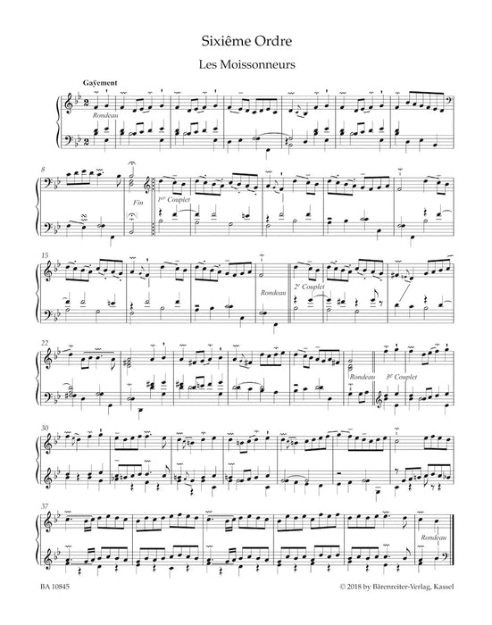 Pieces de clavecin Second livre (1717)