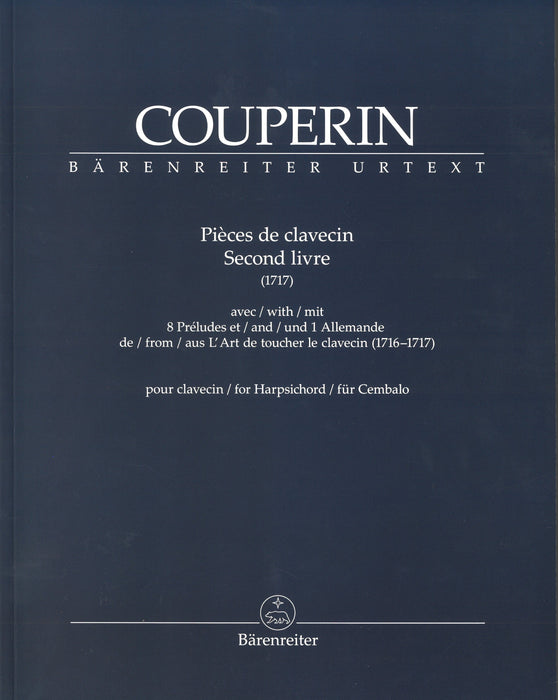 Pieces de clavecin. Second livre (1717) for Harpsichord