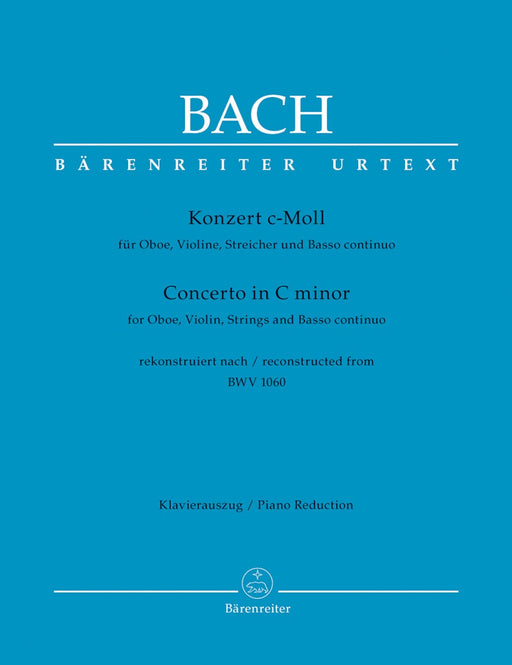 Konzert for Oboe,Violin,Strings c moll BWV1060