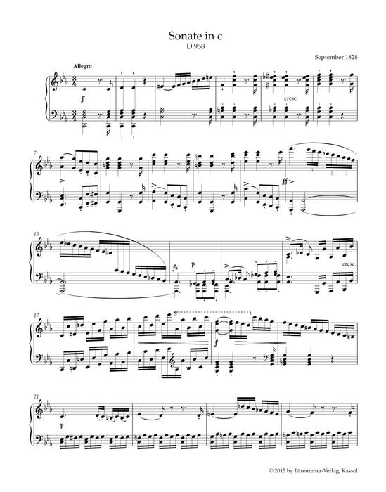 Piano Sonatas III