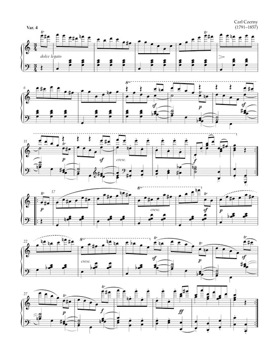 33 Variations on a Waltz op.120 by "Diabelli Variations" / 50 variation on a Waltz