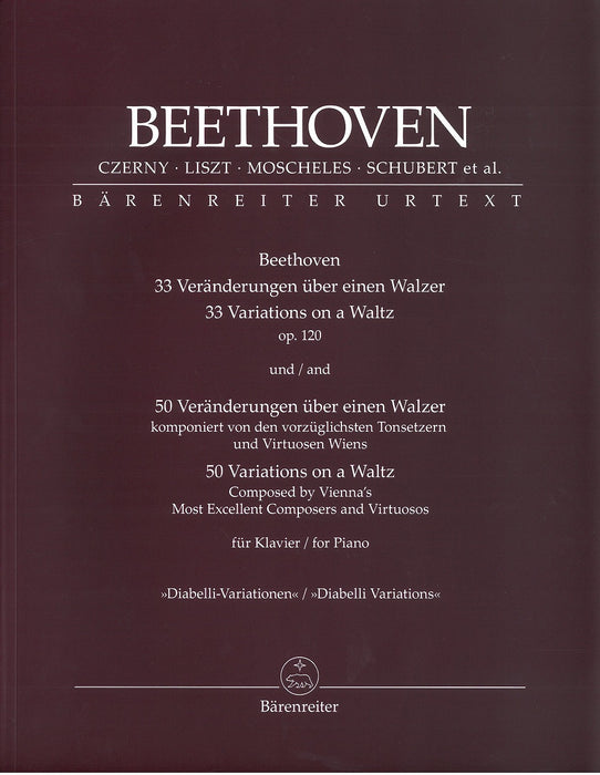 33 Variations on a Waltz op.120 by "Diabelli Variations" / 50 variation on a Waltz
