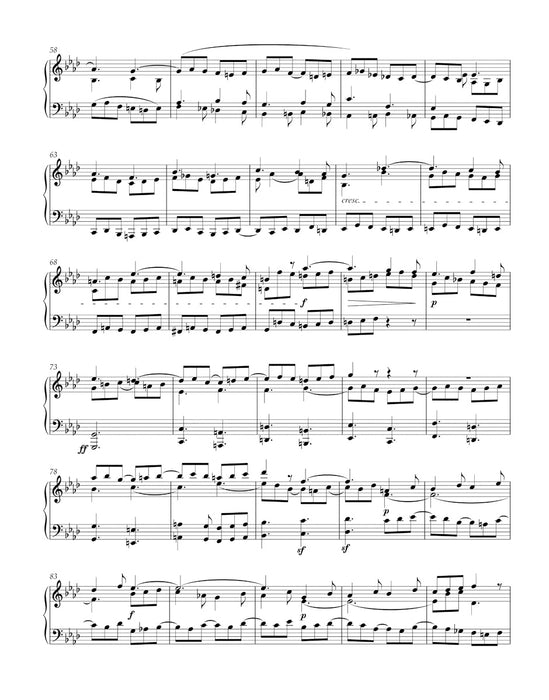 Sonata for Pianoforte in A flat major op.110