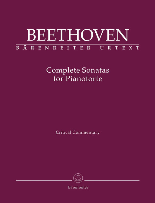 Complete Sonatas for Pianoforte(校訂報告書)